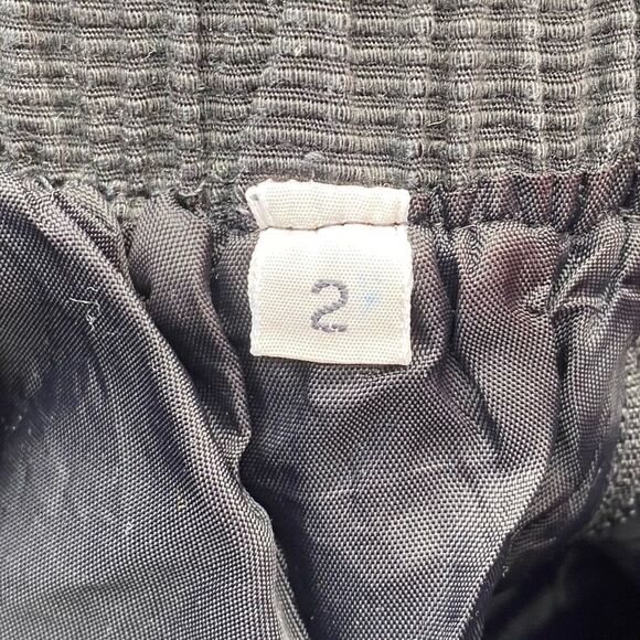 Ribbed Lined‎ Black Mini Skirt - Picture 5 of 6